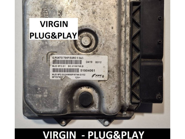 Řídící jednotka MJD8F2.G1, 51904061 Fiat Punto Evo 2011
