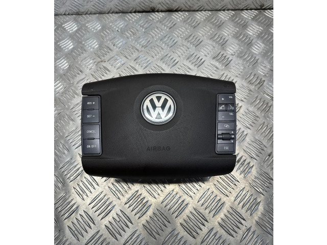 Подушка безопасности водителя 3D0880201BL, 61549070D   Volkswagen Phaeton