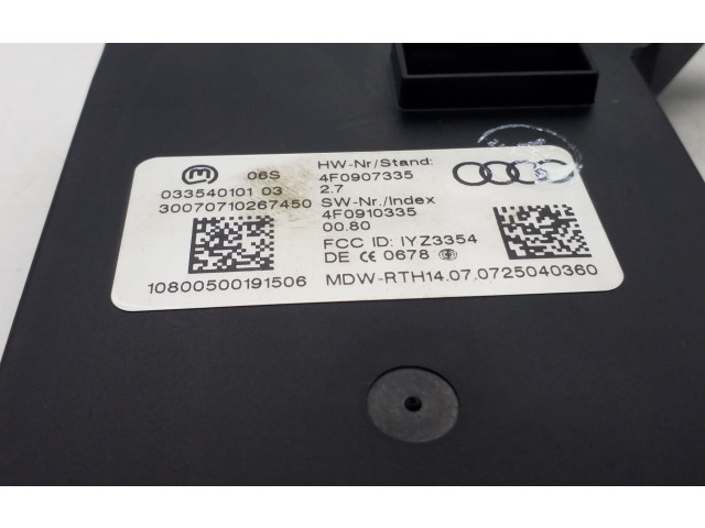 Блок управления 4F0907335, 4F0910335 Audi A6 S6 C6 4F
