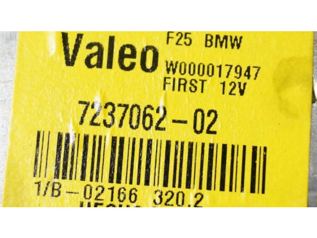 Моторчик заднего дворника 7237062 BMW X3 F25