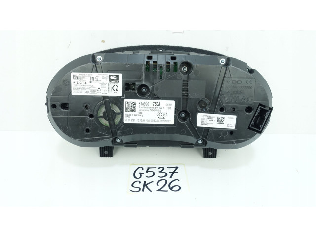 Панель приборов 81A920750J, 81A920750J Audi Q2 -