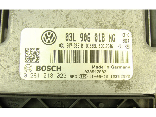 Řídící jednotka 03L906018NG, 0281018023 Volkswagen Caddy 2004
