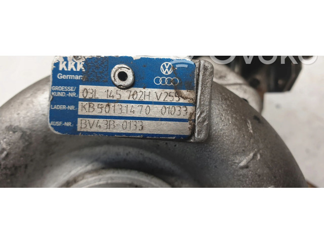  Турбина Audi Q5 SQ5  03L145702H, 03L145702H   для двигателя CGLB CGL      