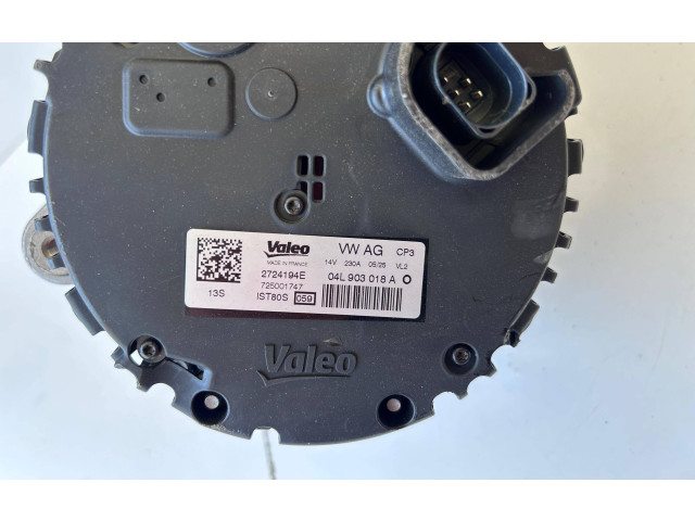 Генератор 04L903018A Audi Q5 SQ5