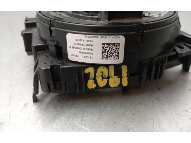 Подрулевой шлейф SRS 5Q0953549, 1001995907   Volkswagen Golf VII