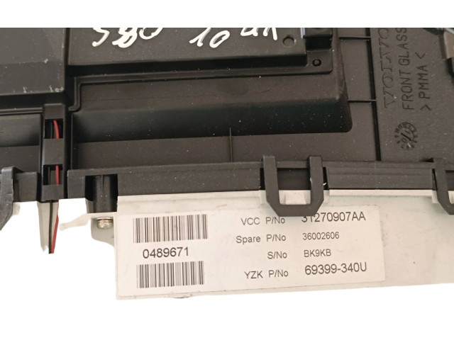 Панель приборов 31270907AA, 69399340U Volvo S80