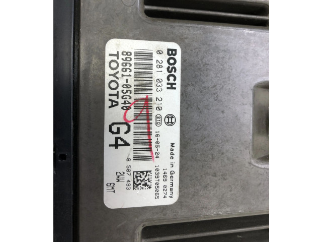 Řídící jednotka 8966105G40, 0281033210 Toyota Avensis T270 2016