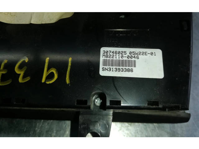 Блок управления климат-контролем 30746025, 30746025   Volvo XC90