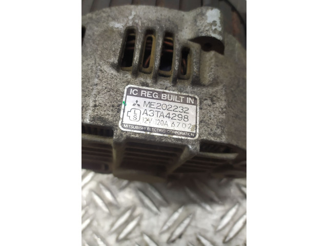 Генератор A3TA4298, ME202232 Mitsubishi Pajero Sport I 2.8