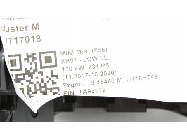 Панель приборов 8706755   Mini Clubman F54       