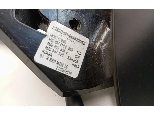 Zpětné zrcátko Audi Q7 4M 2018 4M2857410C