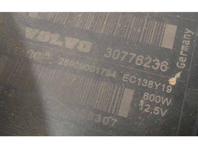 Вентилятор радиатора     30776236, 30680005    Volvo XC90 