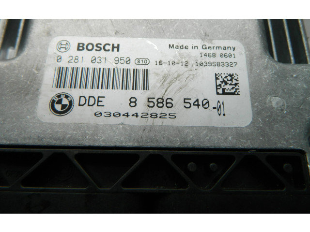 Комплект блоков управления 8586540 BMW X3 F25