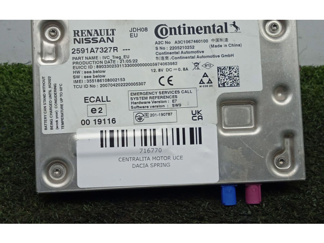 Блок управления JDH08EU Dacia Spring