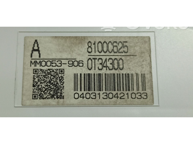 Панель приборов 8100C625, 0T34300 Mitsubishi ASX