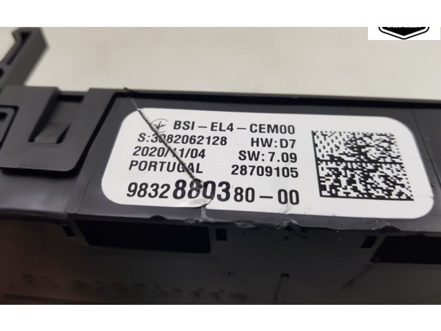 Блок предохранителей  9832880380, 9832880380   Peugeot 2008 II    