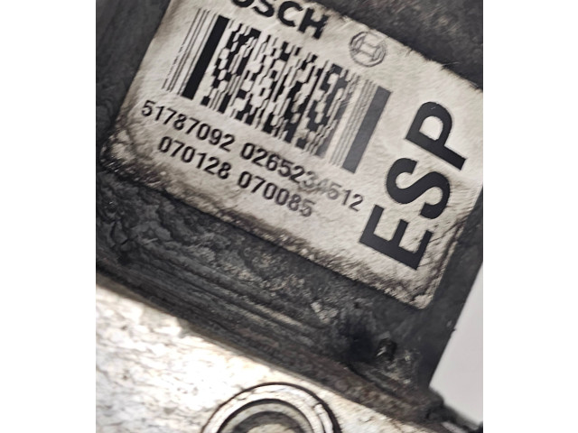 Jednotka ABS 51787092, 0265234512   Fiat Punto (199) 2005