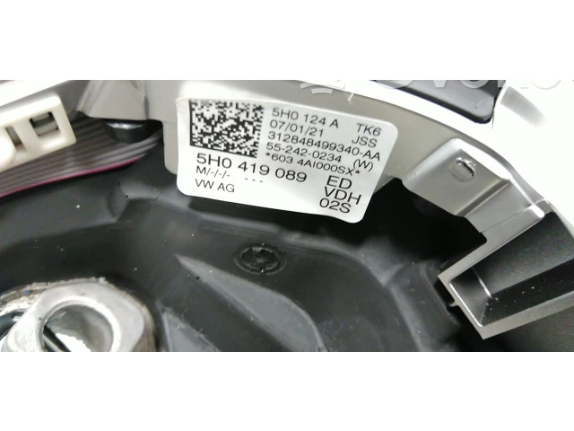 Руль Volkswagen Golf VIII 2019 - года 5H0419089ED, 5H0419089EDVDH