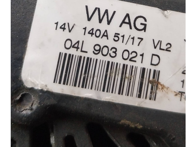 Генератор 04L903021D, 2715271A   Volkswagen Golf VII      