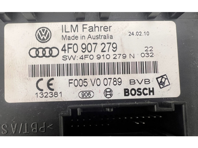 Блок комфорта 4F0907279, 4F0910279N Audi A6 S6 C6 4F