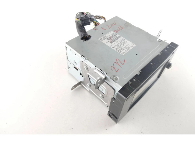 Радио/ проигрыватель CD/DVD / навигация 8701A599 Mitsubishi L200