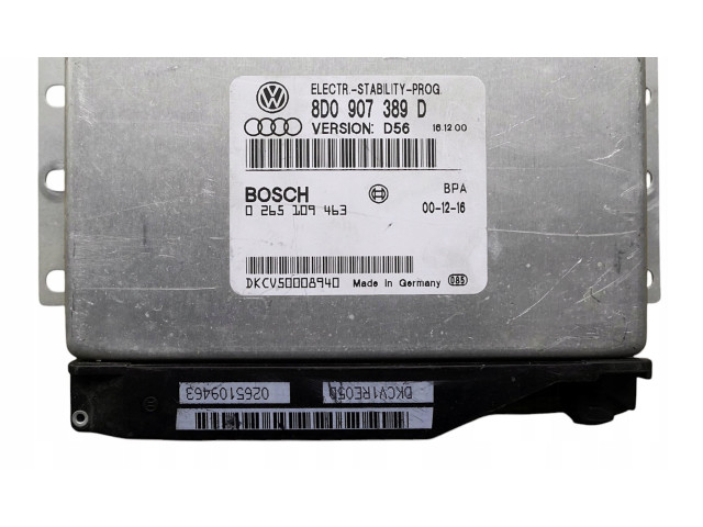 Блок управления коробкой передач 3B0927156L, 0260002624 Audi A6 S6 C5 4B