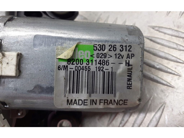 Моторчик заднего дворника 8200311486    Renault Clio III