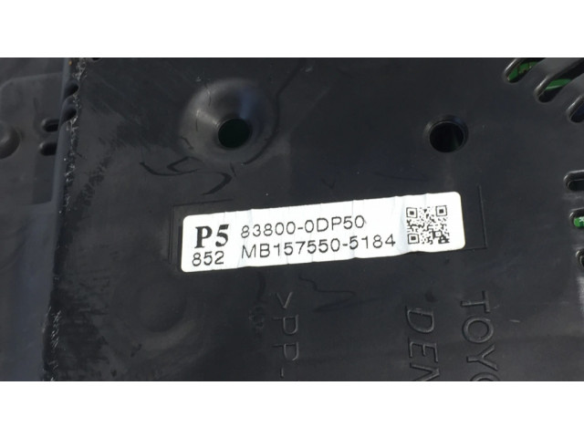 Панель приборов 838000DP50, MB1575505184   Toyota Yaris       