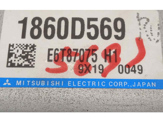 Блок управления двигателя 1860D569, E6T87075 Mitsubishi Eclipse