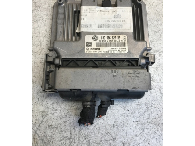 Блок управления двигателя 03C906027BE Volkswagen Jetta VI