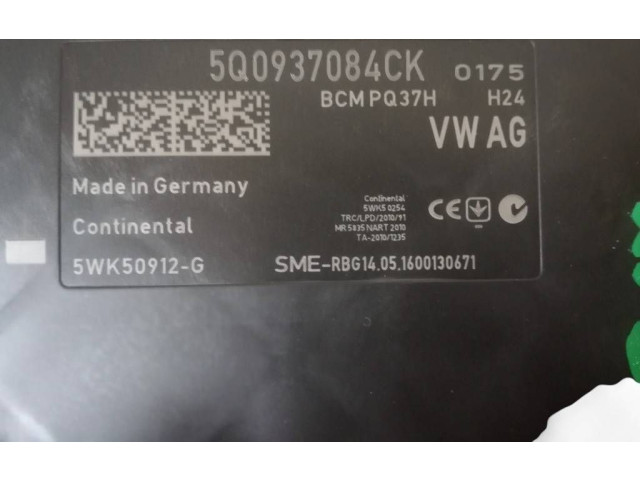 Блок комфорта 5Q0937084CK, BCMPQ37H   Skoda Octavia Mk3 (5E)   