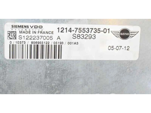 Řídící jednotka 12147553735, 553735 Mini One - Cooper R50 - 53 2001