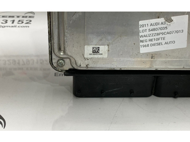 Блок управления двигателем Блок управления 03L906018AK, 0281016399   Audi A3 8Y