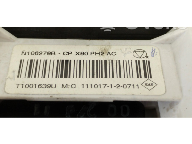 Модуль блока управления кондиционером N106278B, T1001639U Dacia Duster
