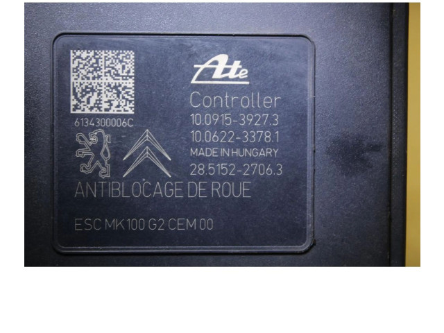 Блок АБС 10.0220-0277.4   Peugeot  2008 I  2013 - 2019 года