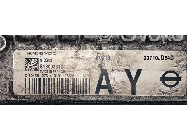 Řídící jednotka Nissan Qashqai 2008