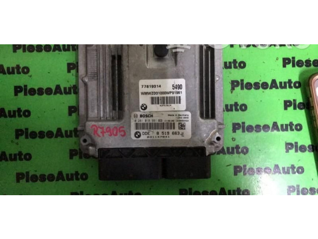 Блок управления двигателем Блок управления 0281018991, 8519663   Mini Cooper Hatch Hardtop