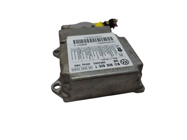 Блок подушек безопасности 1K0909605T, 5WK43412 Skoda Octavia Mk2 (1Z)