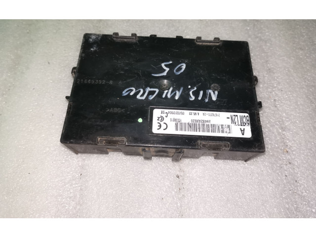 Блок комфорта 284B2AX620, BCML2N Nissan Micra