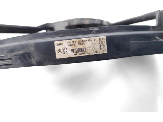 Вентилятор радиатора 9801559180, 8033-M00-008 Citroen C4 Cactus