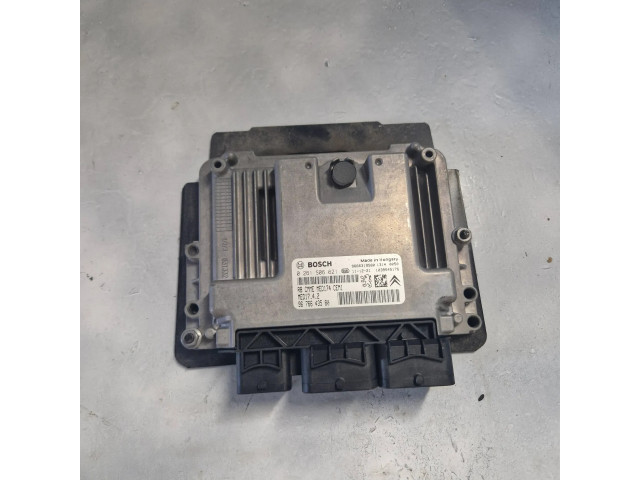 Блок управления двигателя 9676643580, 0261S06621 Citroen DS5