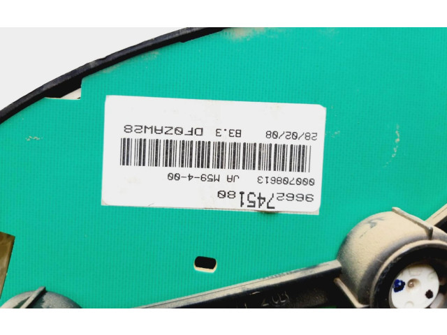 Přístrojová deska  Citroen Berlingo 2009 9662745180  