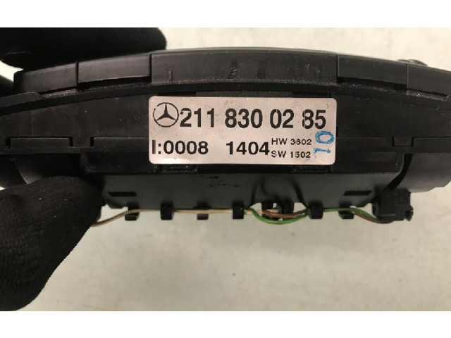 Блок управления климат-контролем 2118300285, 2118300285   Mercedes-Benz E AMG W211