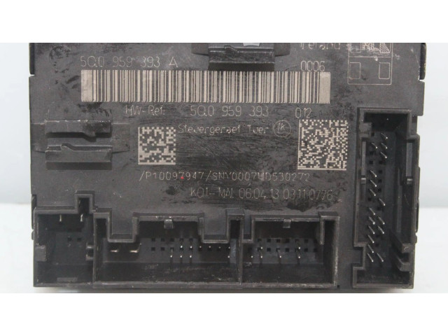 Блок комфорта 5Q0959393A Volkswagen Golf VII