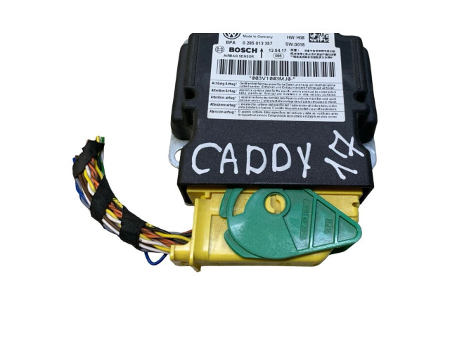 Блок подушек безопасности 2K5959655B, 0285013357 Volkswagen Caddy