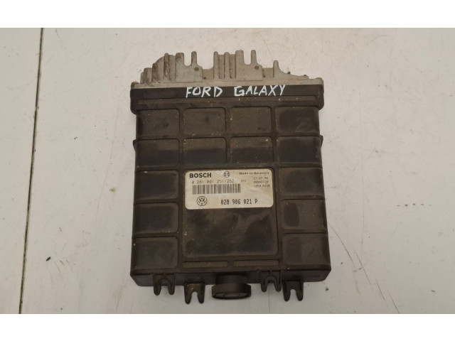 Блок управления двигателя 028906021P, 0281001251   Ford Galaxy