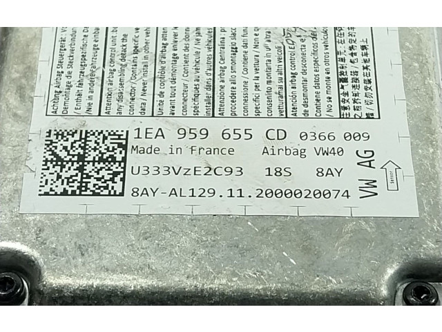 Блок подушек безопасности 1EA959655CD, 1EA959655CD   Volkswagen ID.3