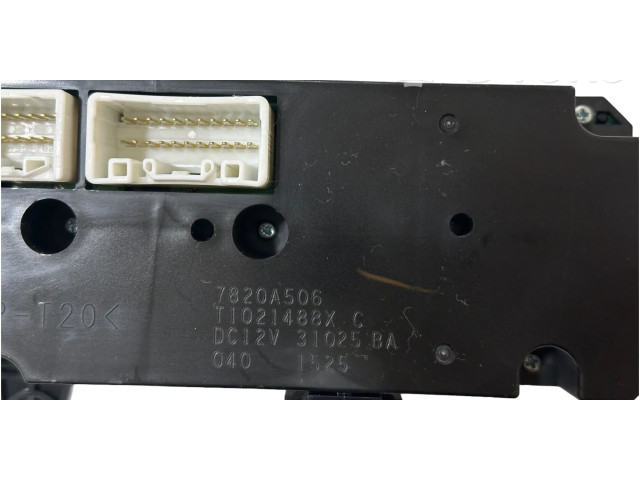 Блок управления климат-контролем 7820A506, 31025BA Mitsubishi ASX