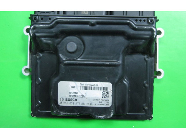 Řídící jednotka 237107894S, 0281039177 Renault Express 2022