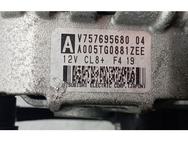 Генератор V757695680, A005TG0881ZEE Peugeot 2008 I